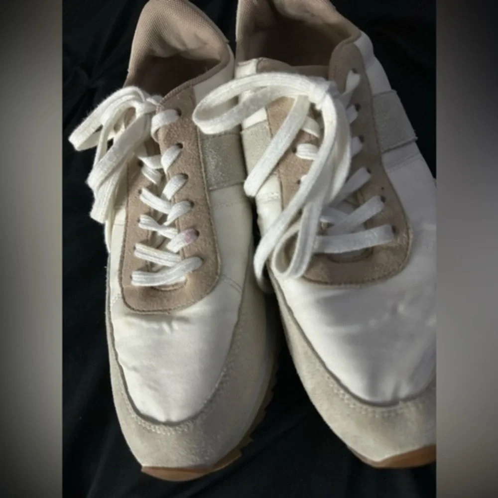 J Crew Colorblock Trainers In Metallic